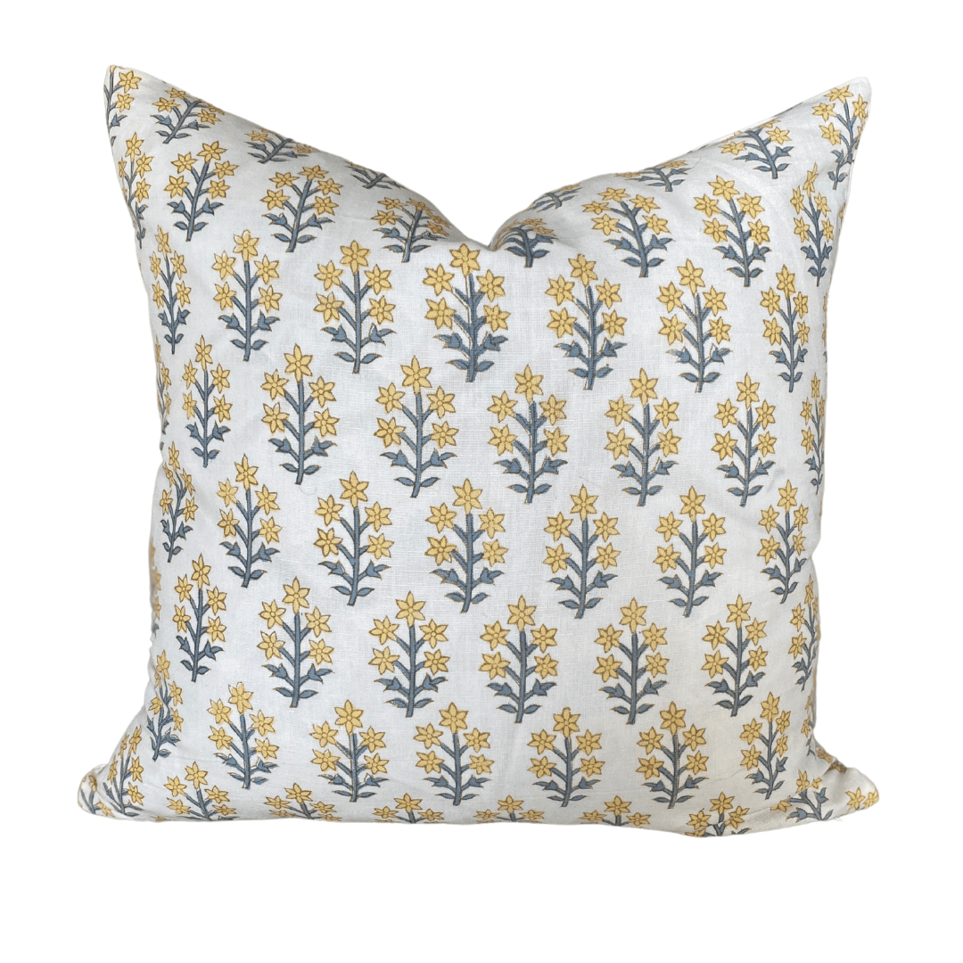 Yellow Throw Pillow [Vibrant Yellow] MK Pillows